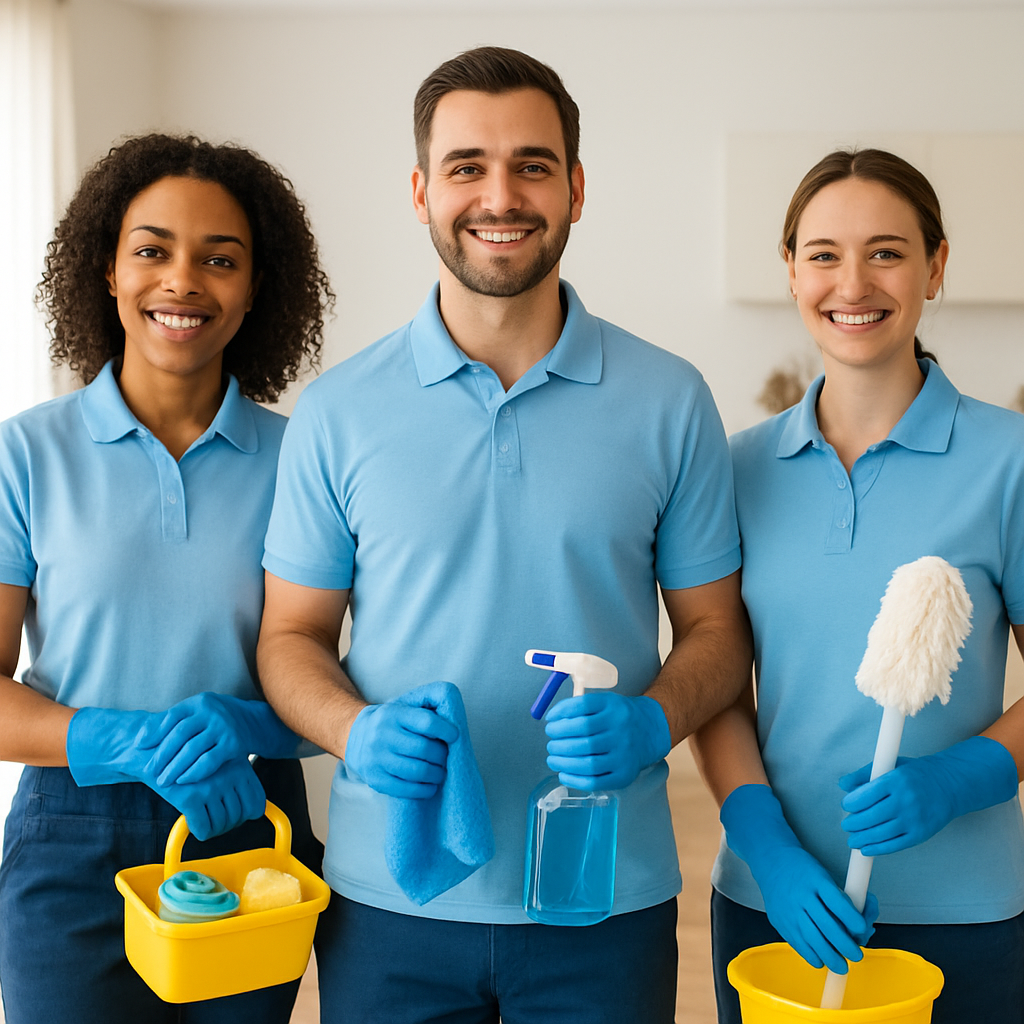 Vibe Signatures cleaning team
